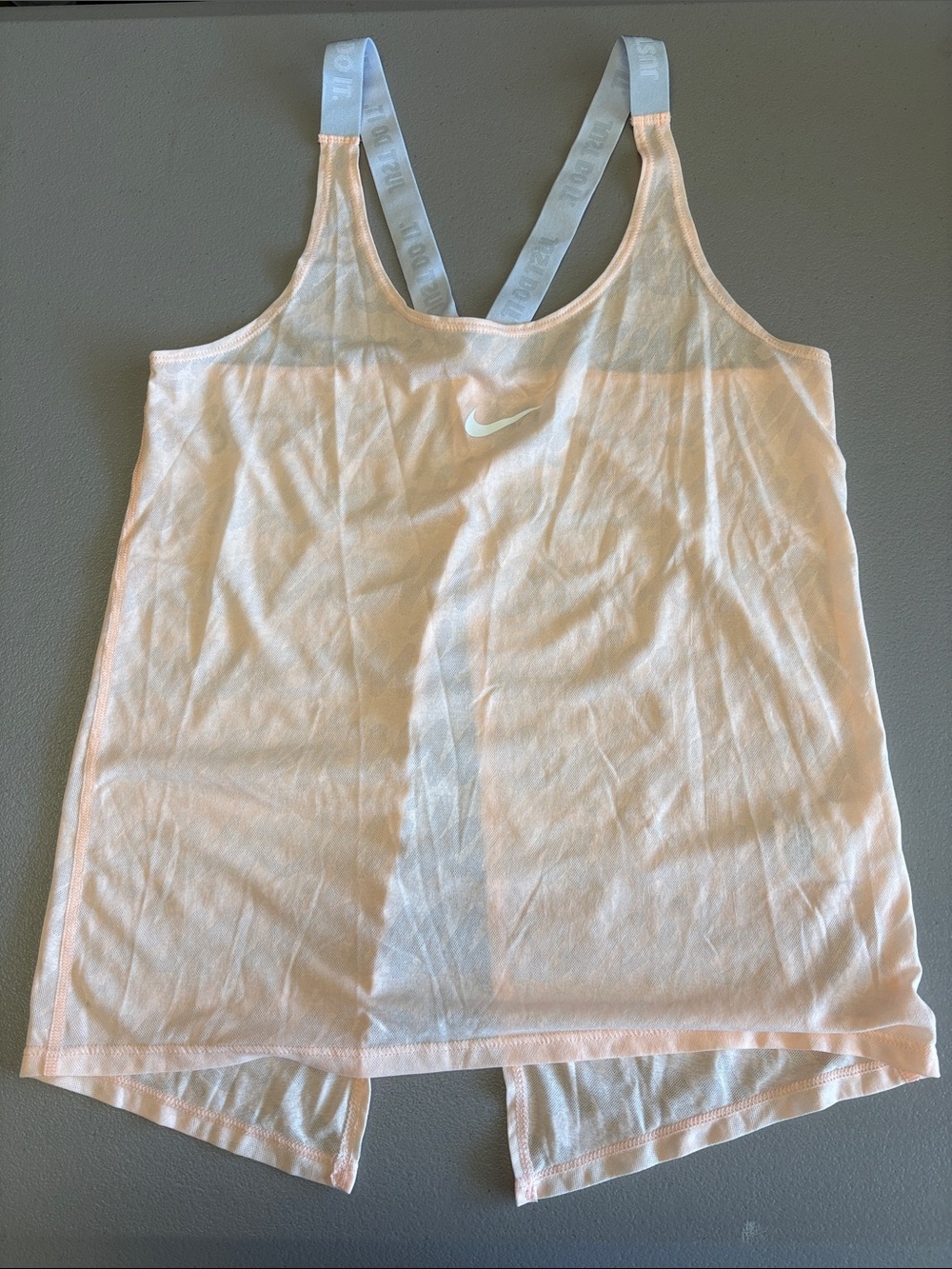 Nike Women's Pale Pink Racerback Training Tank